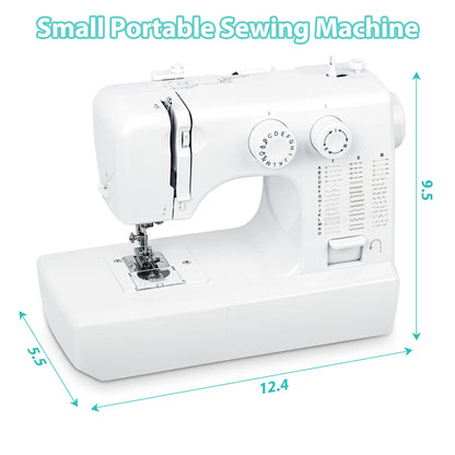 BCOOSS Sewing Machine for Beginner Portable Sewing Machine With 45 Stitches and 3 Sewing Feet